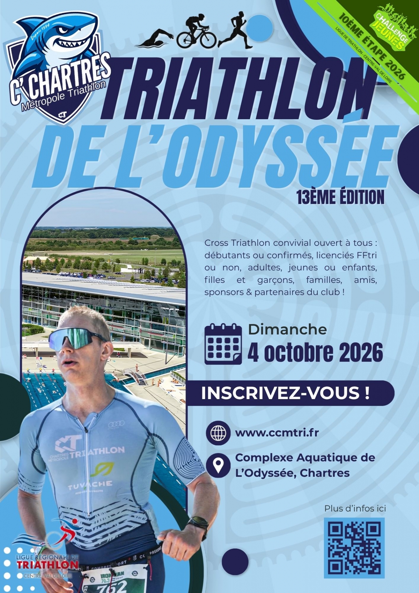 Triathlon de l'Odyssée de Chartres