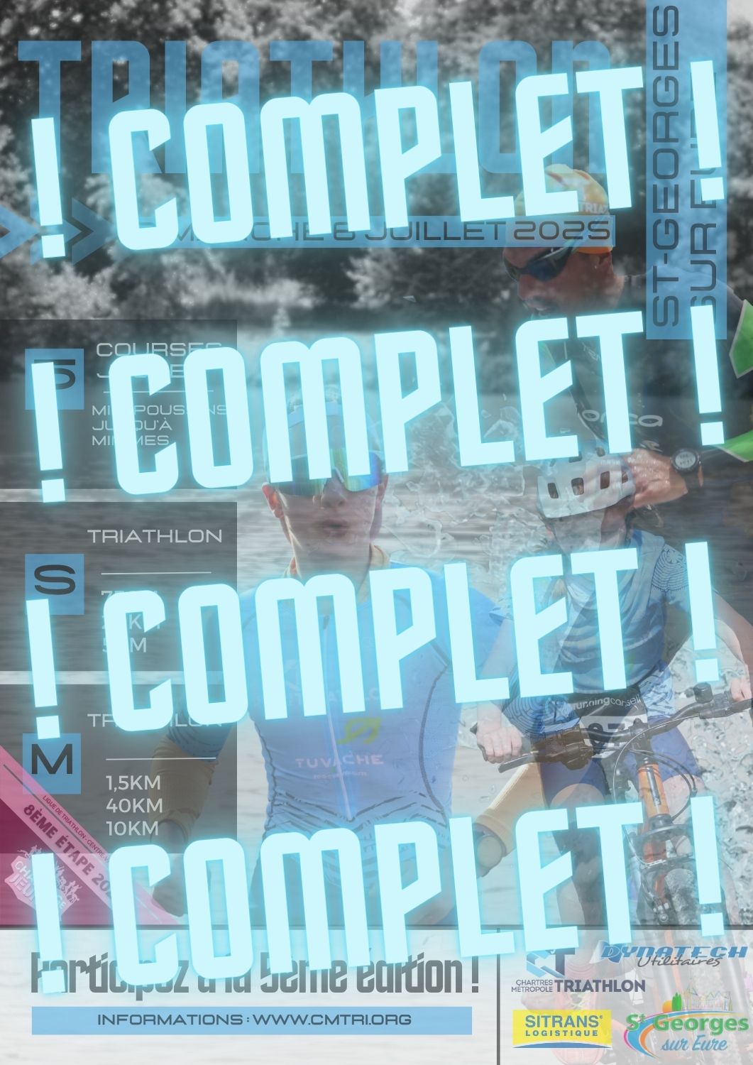 Triathlon de St Georges sur Eure 2025
