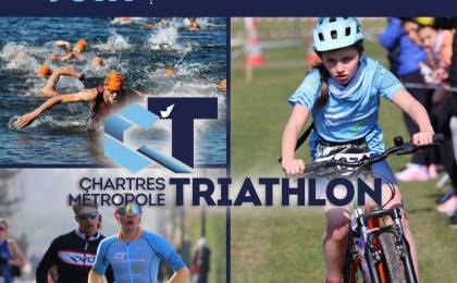 Image Animation découverte du triathlon / Foulées Roses de Chartres